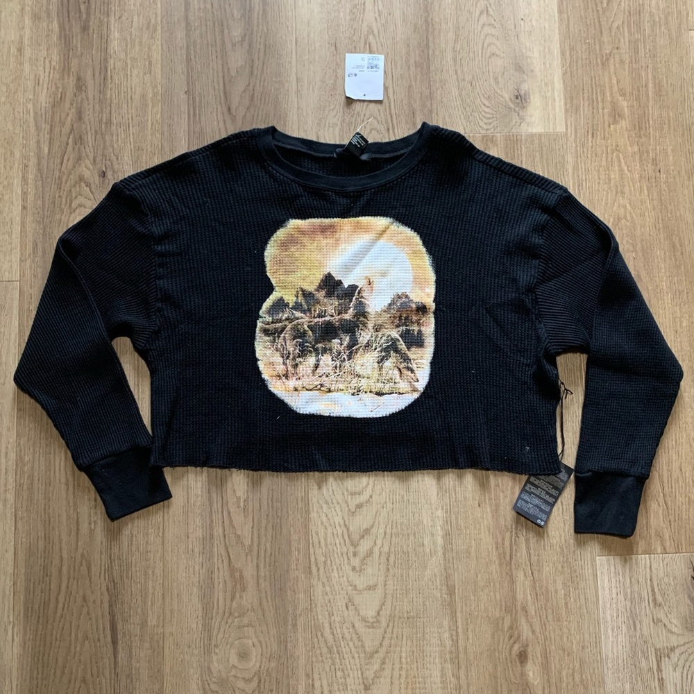 Cropped thermal top